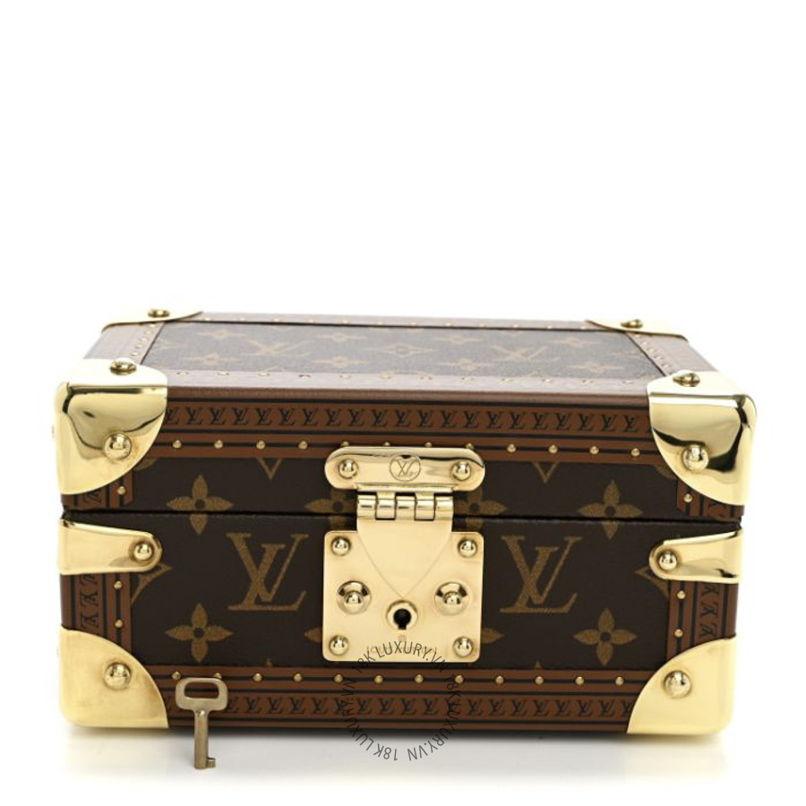 Rương Louis Vuitton Monogram Coffret Tresor 20 Jewelry Case MNGR437