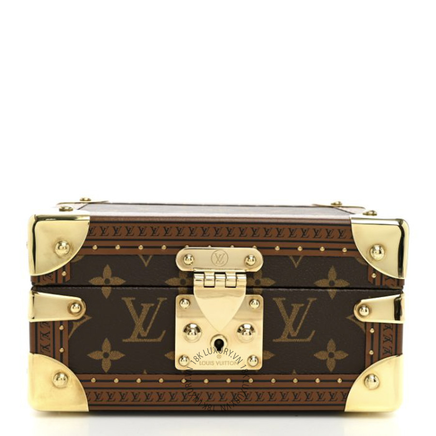 Rương Louis Vuitton Monogram Coffret Tresor 20 Jewelry Case MNGR437