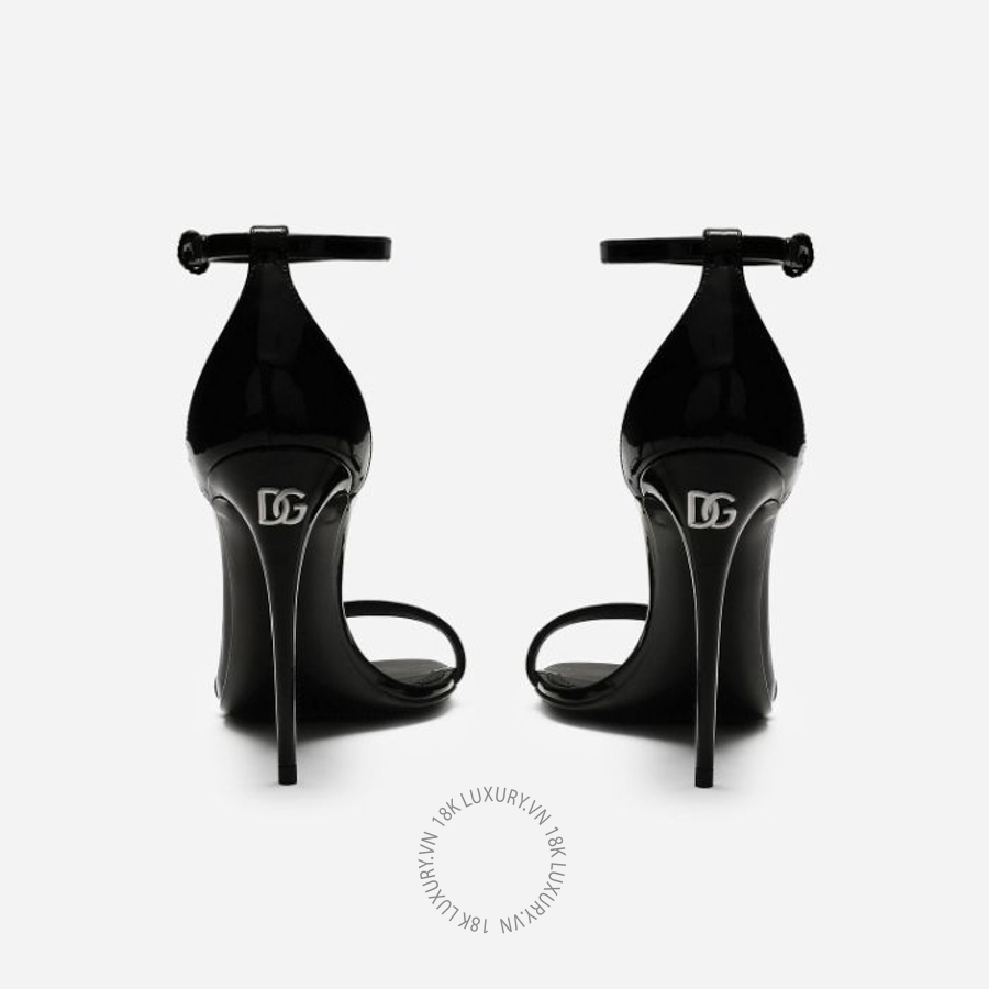 Sandal cao gót D&G Patent leather sandals CR1679AP62280999 NGDG105 11 Sandal cao gót D&G Patent leather sandals CR1679AP62280999 NGDG105