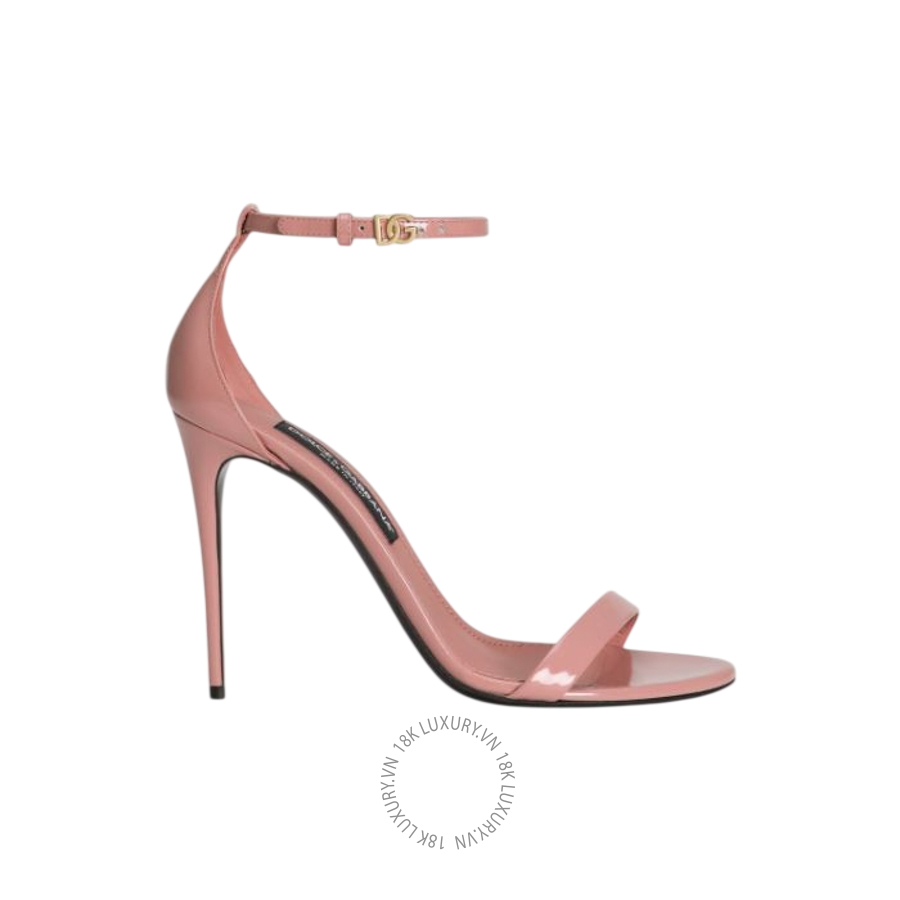 Sandal cao gót D&G Polished calfskin sandals CR1717A103780405 NGDG142