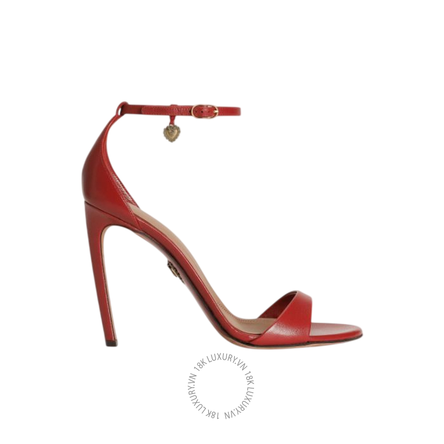 Sandal cao gót Dolce Gabbana Polished goatskin sandals CR1775A573883027 NGDG191