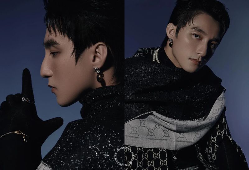 son tung mtp mac gucci Trong quá trình quảng bá cho MV Making My Way, Sơn Tùng đã sử dụng nhẫn Double G Mother Of Pearl cùng hoa tai Double G
