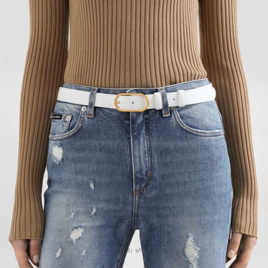 Thắt lưng Dolce Gabbana Calfskin belt BE1654A3G1980002 NTLD038
