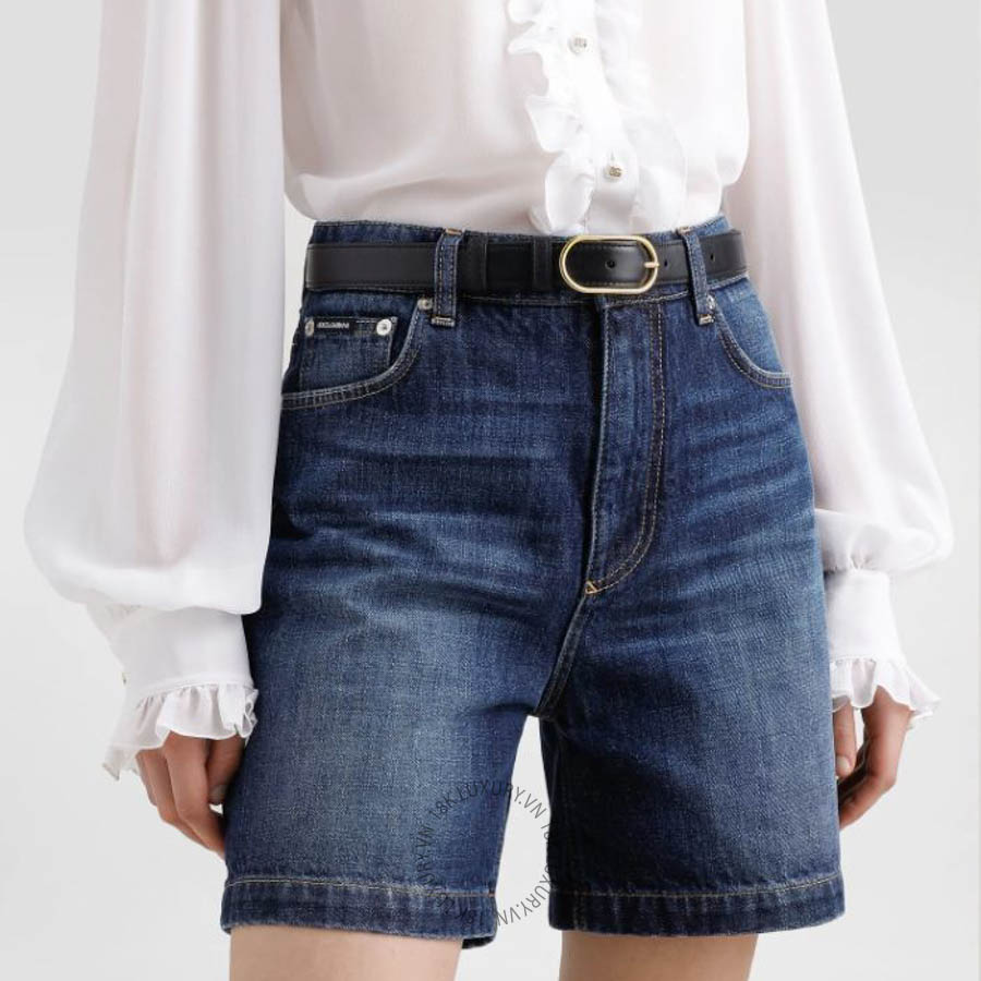 Thắt lưng Dolce Gabbana Calfskin belt BE1654A3G1980999 NTLD046