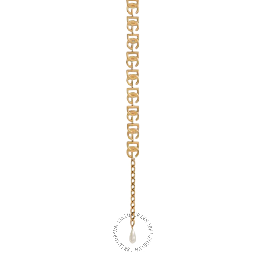 Thắt lưng Dolce Gabbana Chain belt with multi-logo WLN6P2W1111ZOO00 NTLD028