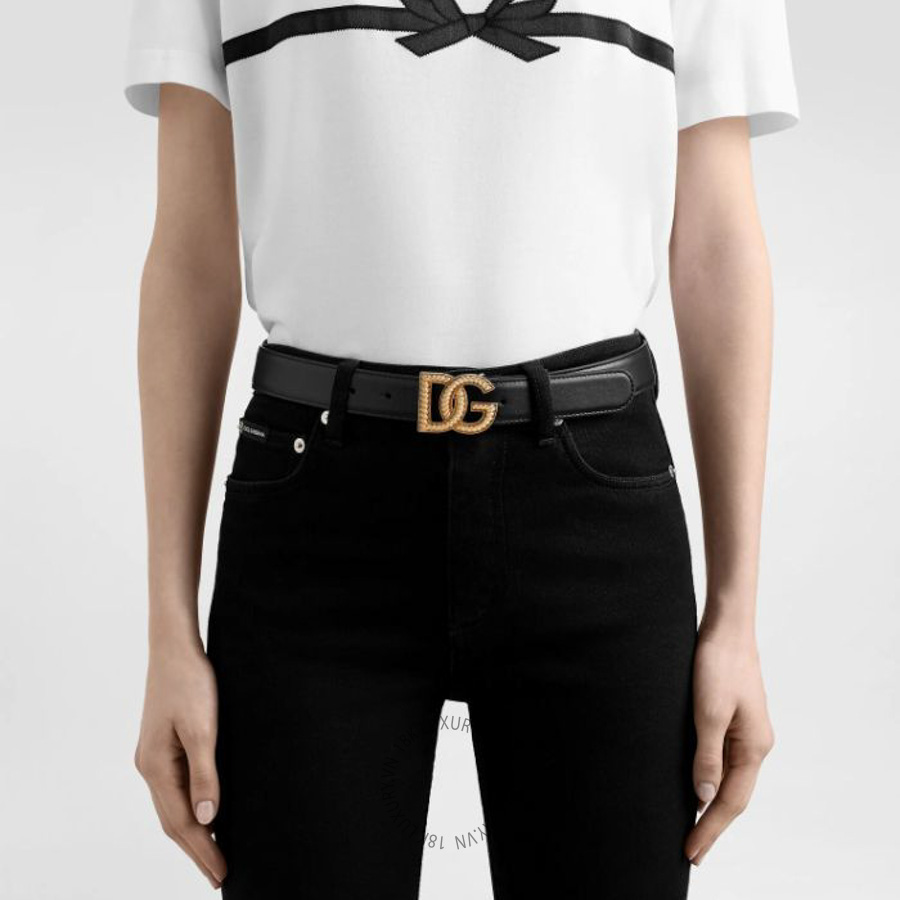 Thắt lưng Dolce Gabbana logo belt BE1663AV95680999 NTLD015