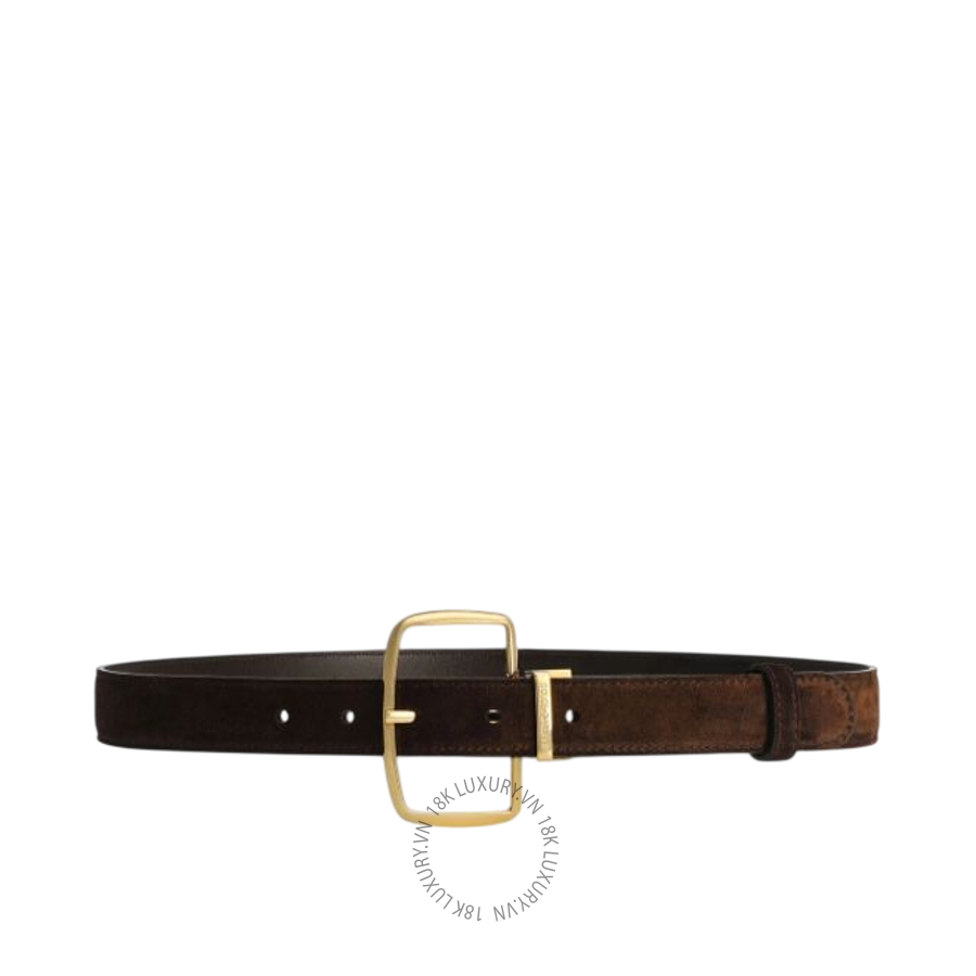 Thắt lưng Dolce Gabbana split calfskin belt with logo BE1666AO16580081 NTLD049