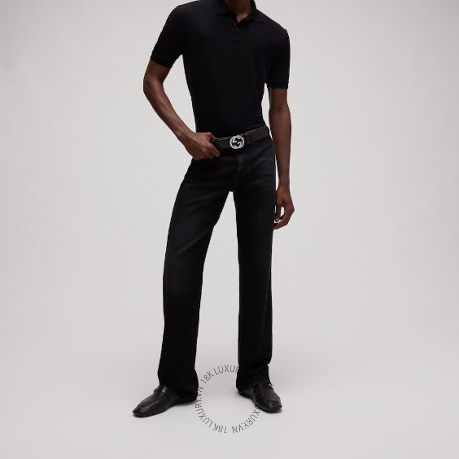 Thắt Lưng Gucci Belt with Interlocking G buckle 863302 AAG2G 1000 GTL131