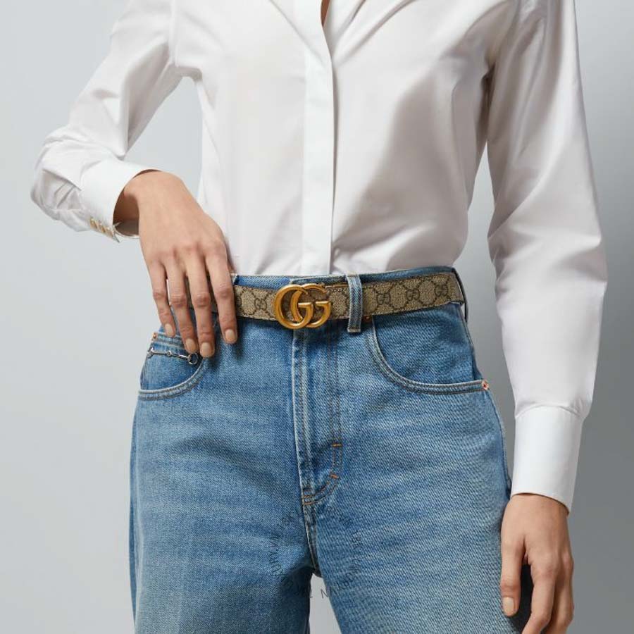 Thắt Lưng Gucci GG Marmont reversible belt 659417 92TIC 8358 GTL052 20 Thắt Lưng Gucci GG Marmont reversible belt 659417 92TIC 8358 GTL052