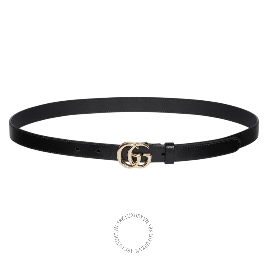 Thắt Lưng Gucci GG Marmont thin belt 409417 0AAA5 1000 GTL012