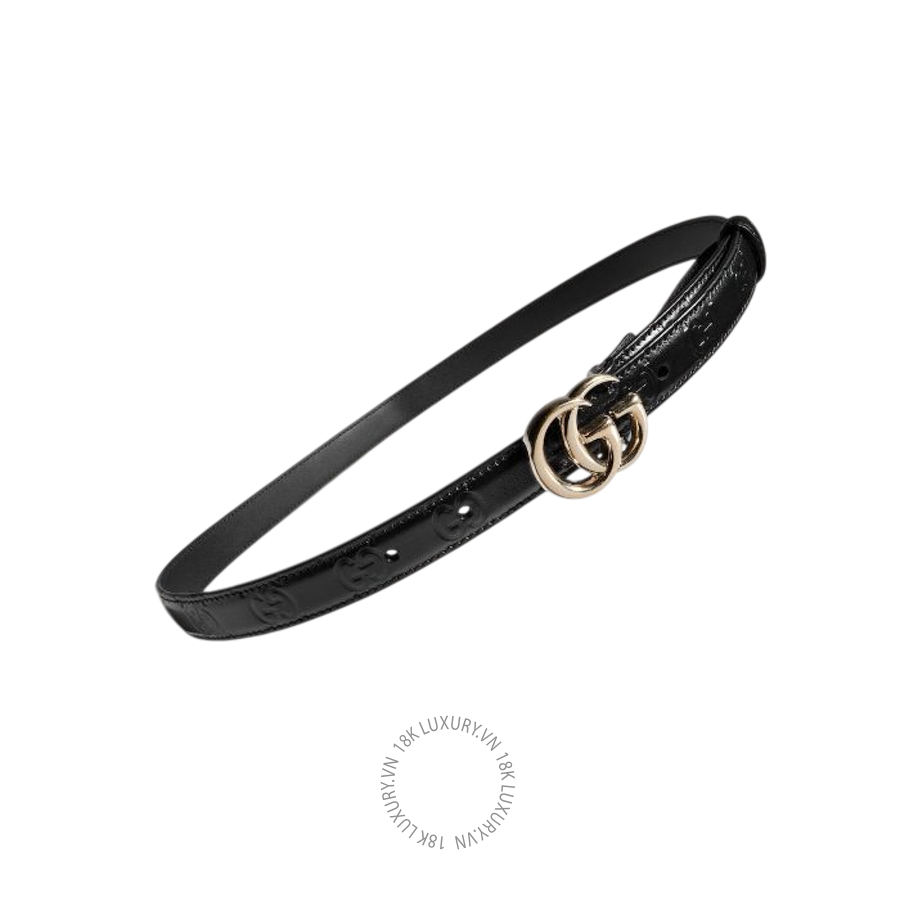 Thắt Lưng Gucci GG Marmont thin belt 409417 AAD5L 1000 GTL015