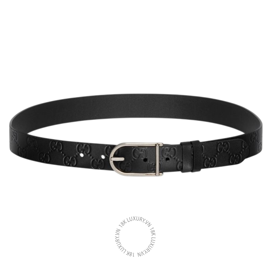 Thắt Lưng Gucci Reversible belt with rounded buckle 854734 AAFDV 1000 GTL103
