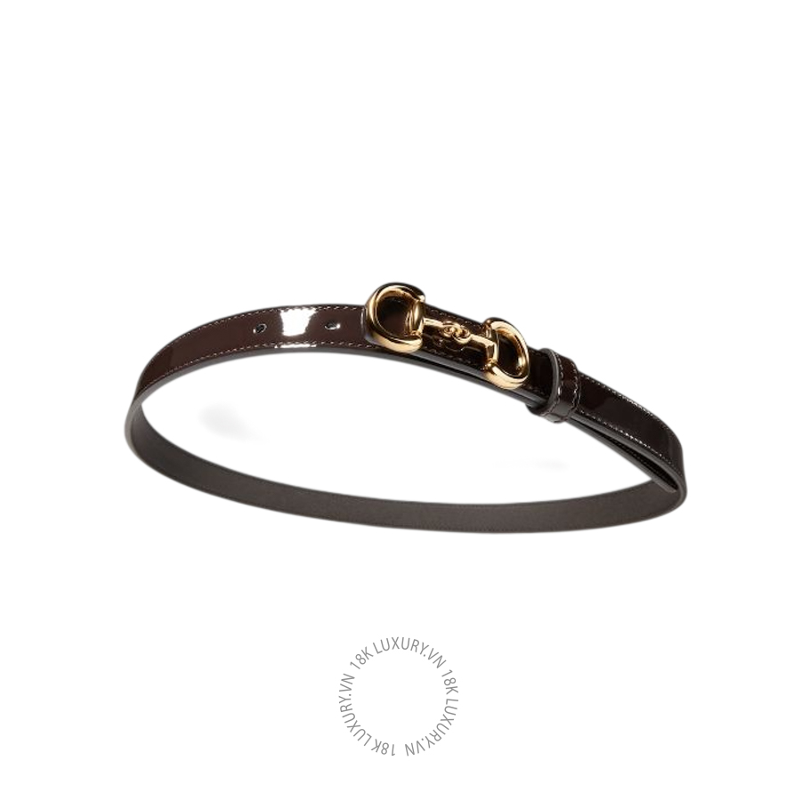 Thắt Lưng Gucci Thin belt with Horsebit buckle A006LP 1J70G 2714 GTL009