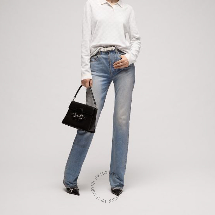 Thắt Lưng Gucci Thin belt with Horsebit buckle A006LP AAGW8 9214 GTL006