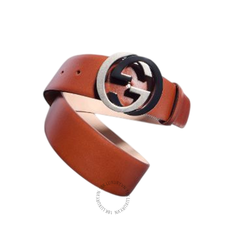 Thắt Lưng Gucci Wide belt with Interlocking G buckle 874733 CVE0X 2240 GTL149