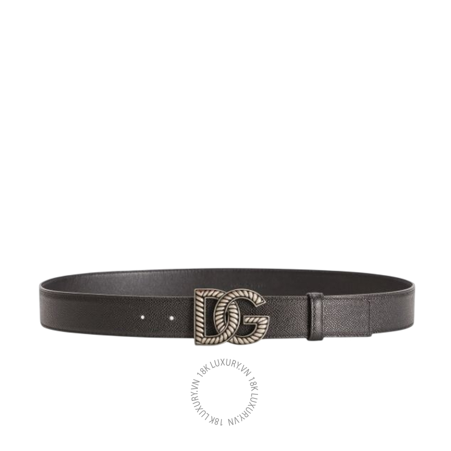 Thắt lưng nam Dolce Gabbana Alpine calfskin belt BC4942AG6518B956 NTLD076