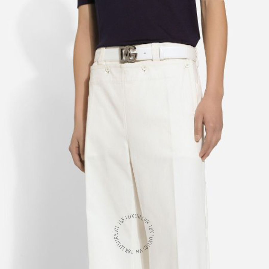 Thắt lưng nam Dolce Gabbana Belt with DG logo buckle BC4693AQ76580002 NTLD055