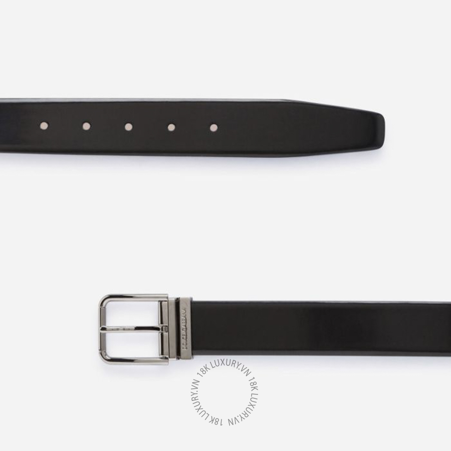 Thắt lưng nam Dolce Gabbana Brushed calfskin belt BC4524AI93580999 NTLD073