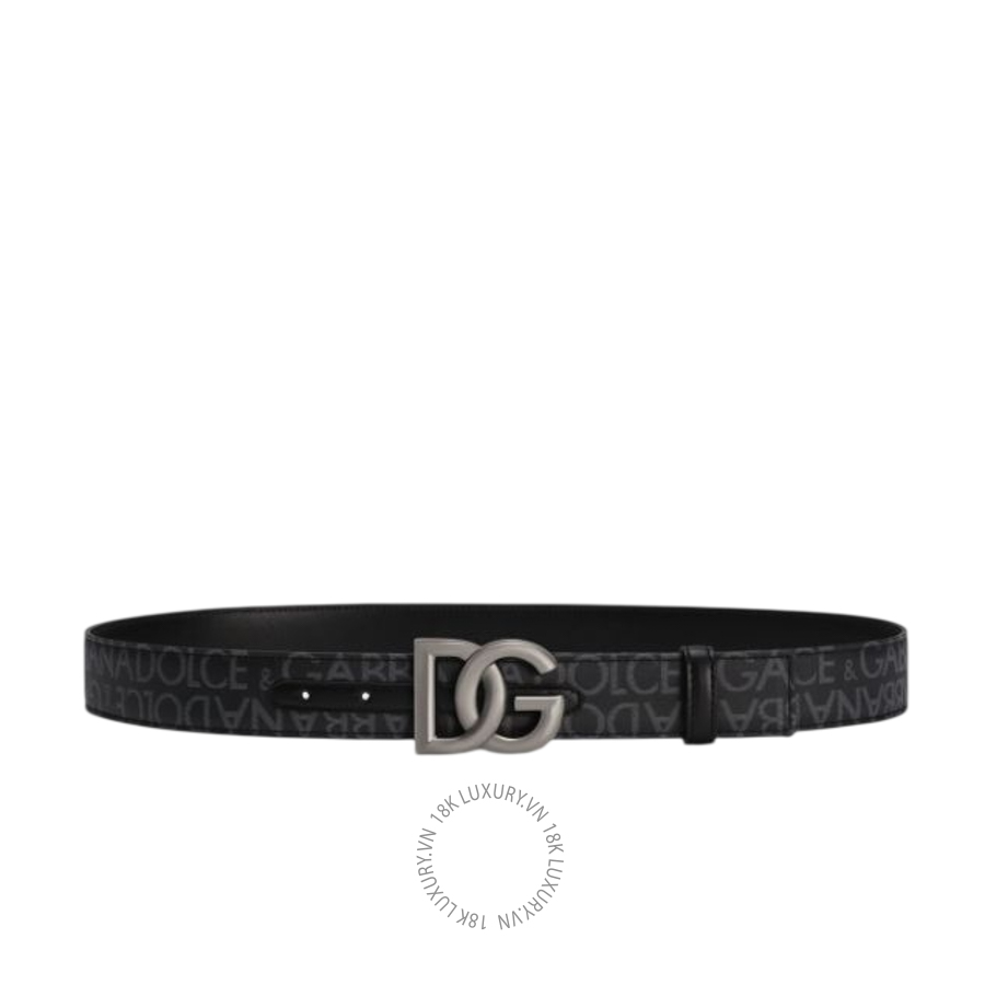 Thắt lưng nam Dolce Gabbana DG logo belt BC4644AJ7058B969 NTLD054