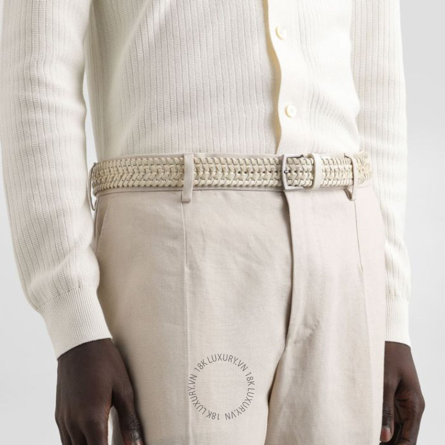 Thắt lưng nam Dolce Gabbana Woven leather belt BC4894A6H3980004 NTLD094