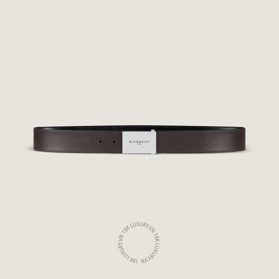 Thắt Lưng Nam Givenchy Label reversible belt in leather BK407NK21Q-002 CTL027