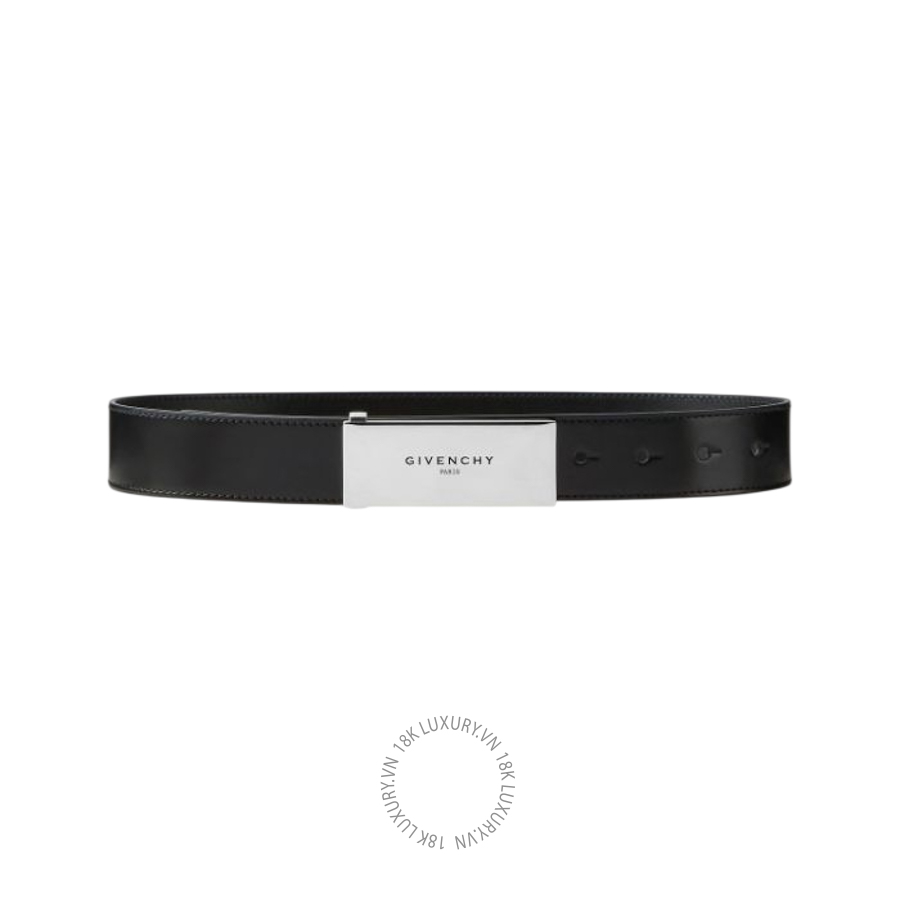 Thắt Lưng Nữ Givenchy Label belt in Box leather BB409BB00D-001 CTL014
