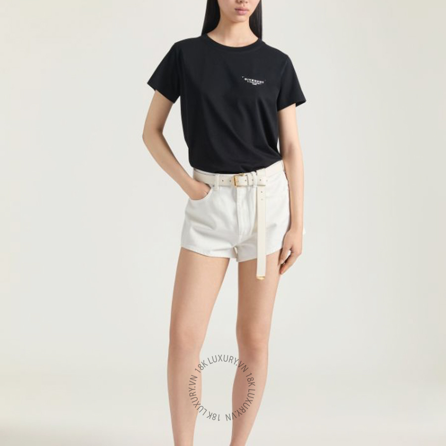 Thắt Lưng Nữ Givenchy Voyou belt in shiny leather BB408HB2AE-105 CTL020