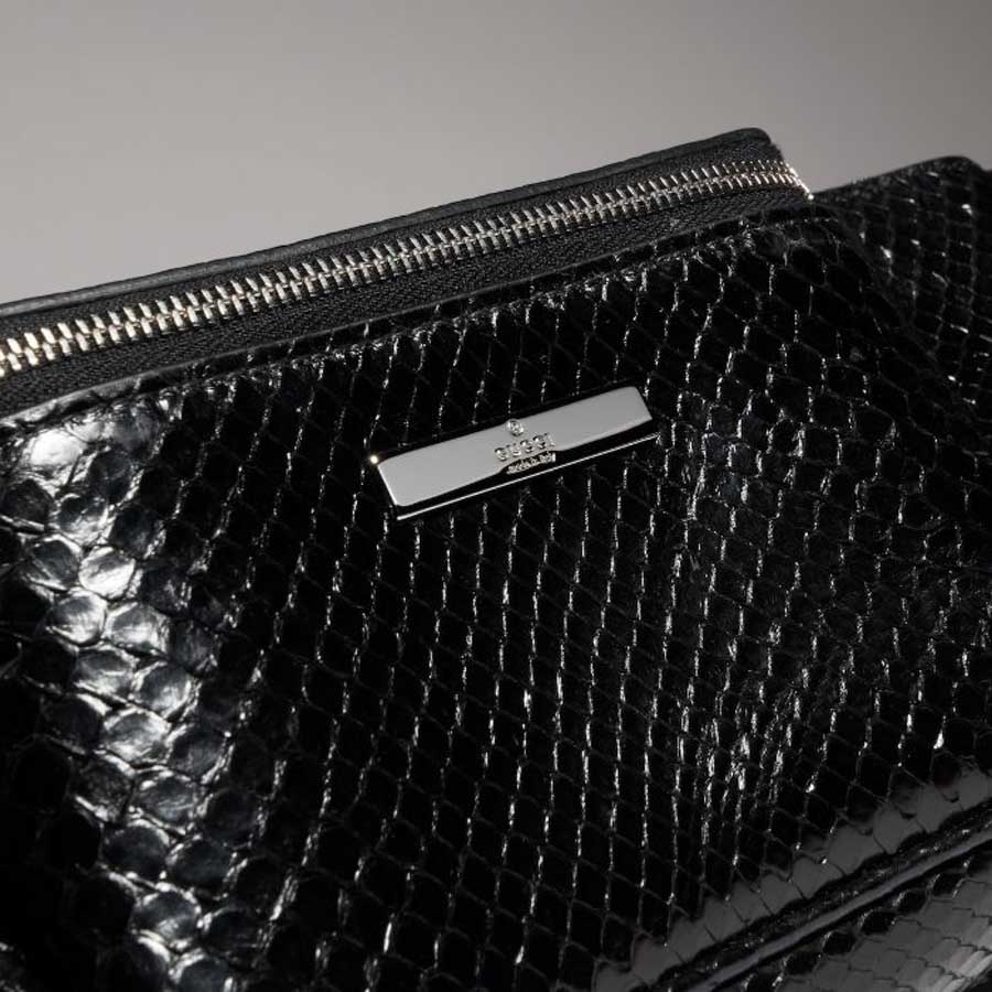 Túi Bao Tử Gucci Flatpack python small belt bag A00230 EABPA 1000 GFD488 15 Túi Bao Tử Gucci Flatpack python small belt bag A00230 EABPA 1000 GFD488