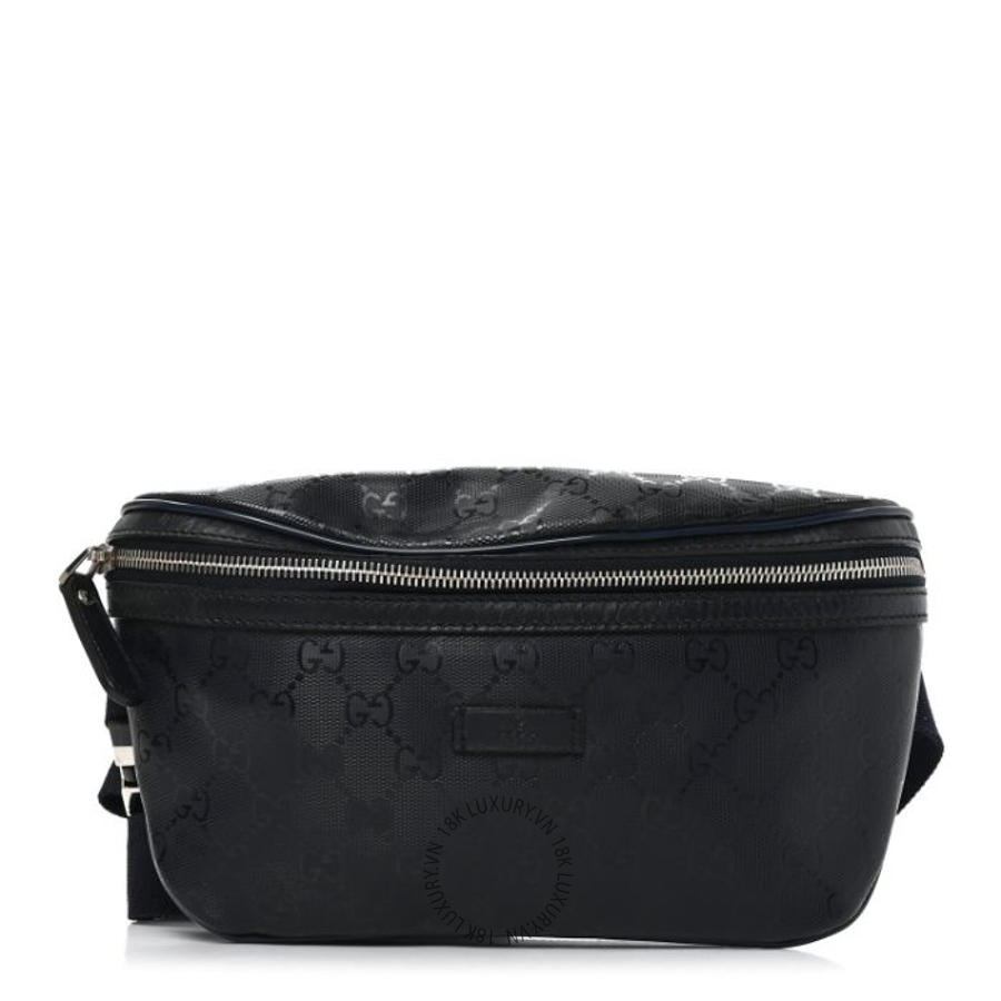 Túi Bao Tử Gucci Imprime Monogram Belt Bag Navy GDCB285