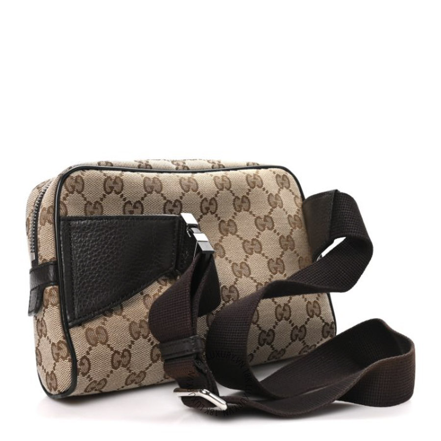 Túi Bao Tử Gucci Monogram Belt Bag Dark Brown GDCB009