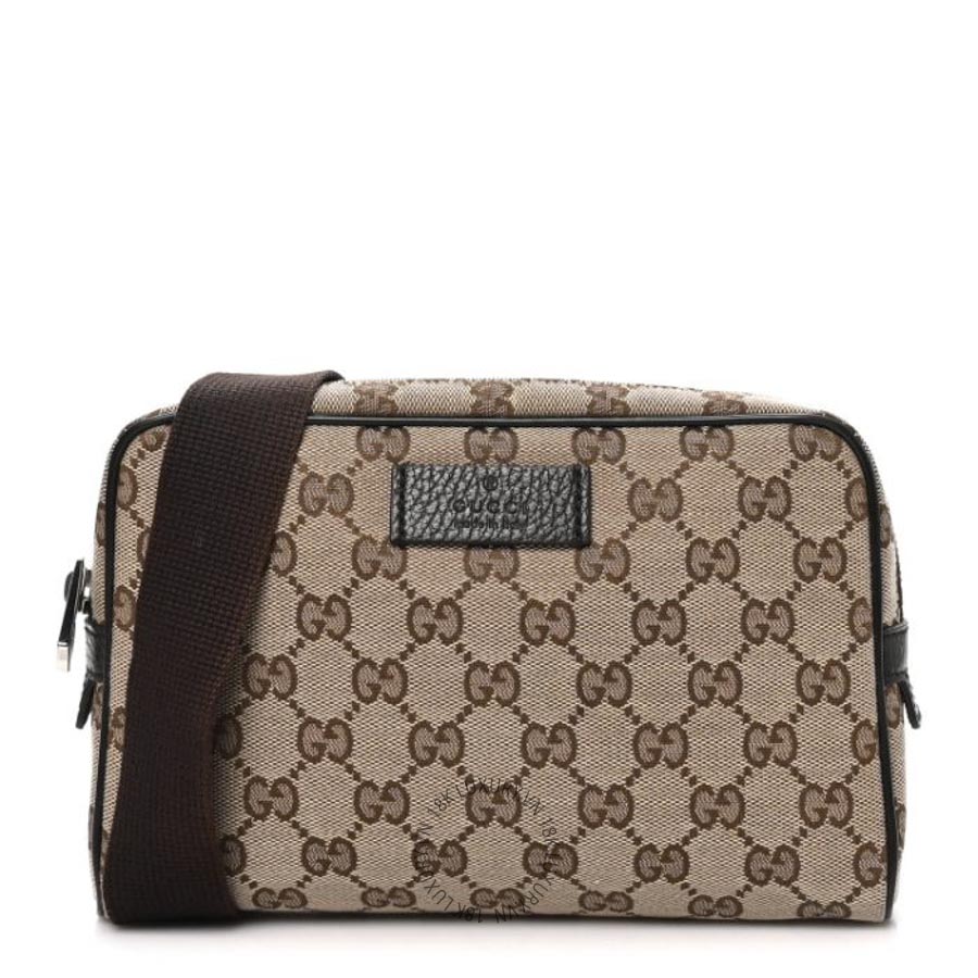 Túi Bao Tử Gucci Monogram Belt Bag Dark Brown GDCB009