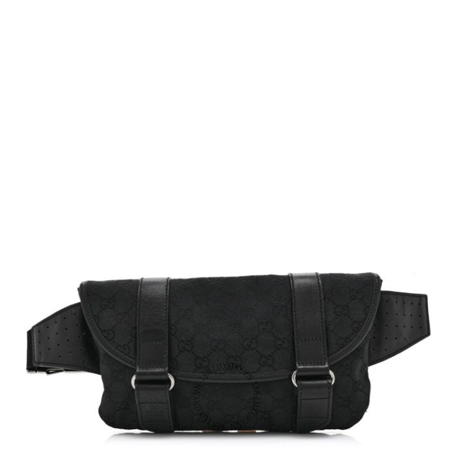 Túi Bao Tử Gucci Monogram Waist Belt Bag Black GDCB416