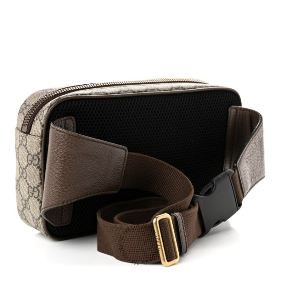 Túi Bao Tử Gucci Soft GG Supreme Monogram Medium Ophidia Belt Bag Dark Brown GDCB541