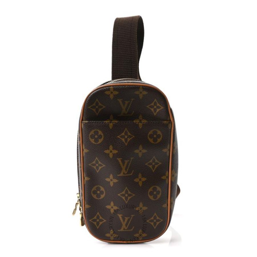 Túi bao tử Louis Vuitton Monogram Pochette Gange FPNG1644
