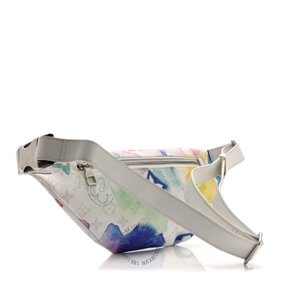 Túi Bao Tử Louis Vuitton Monogram Watercolor Discovery Bumbag Multicolor NSBD149