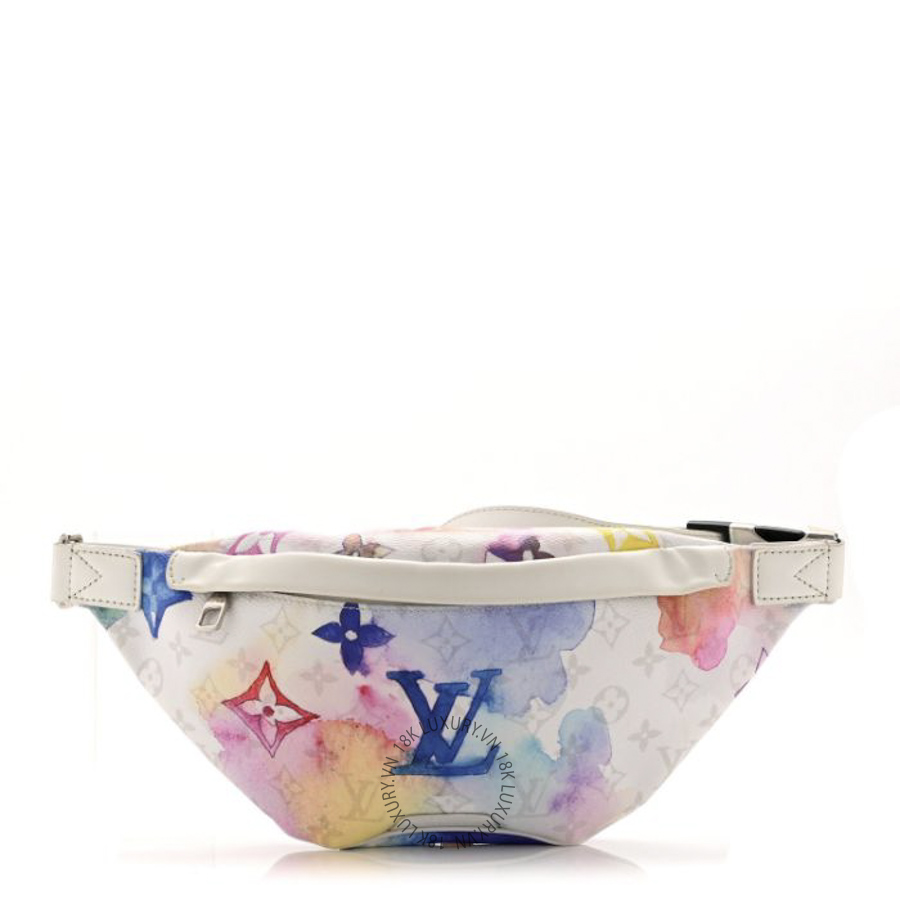 Túi Bao Tử Louis Vuitton Monogram Watercolor Discovery Bumbag Multicolor NSBD149