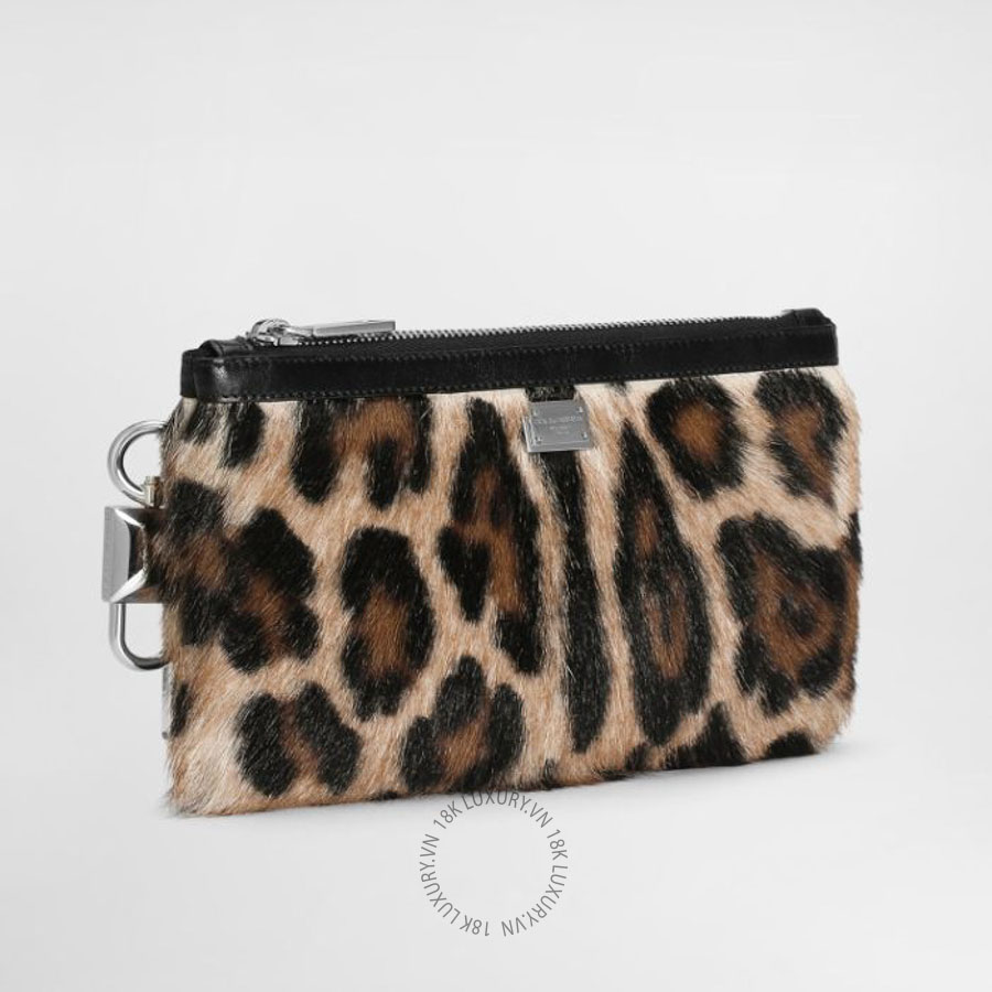 Túi cầm tay Dolce Gabbana LEO kid leather necessaire BP3446A3T0889738 NTDL135