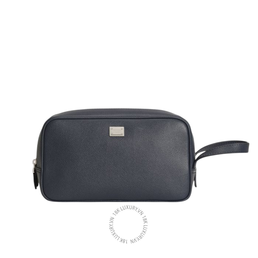 Túi cầm tay Dolce Gabbana Toiletry bag in calfskin leather BT3310A070180679 NTDL128