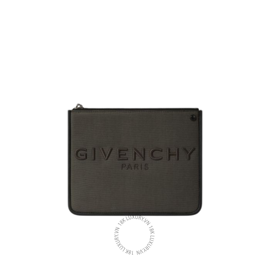 Túi Cầm Tay Givenchy Cargo pouch in canvas BK60GNK21W-281 CVT027