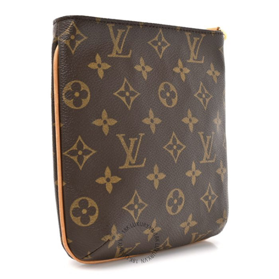 Túi Cầm Tay Louis Vuitton Monogram Partition Wristlet NSBD271