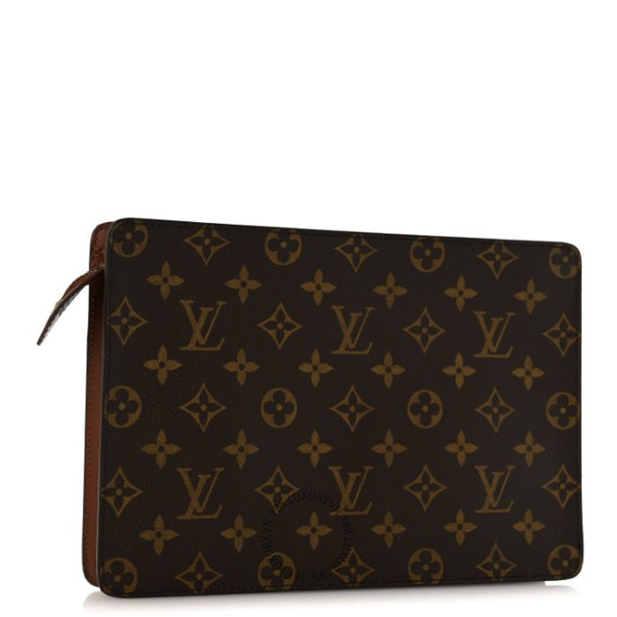 Túi Cầm Tay Louis Vuitton Monogram Pochette Homme NSBD789