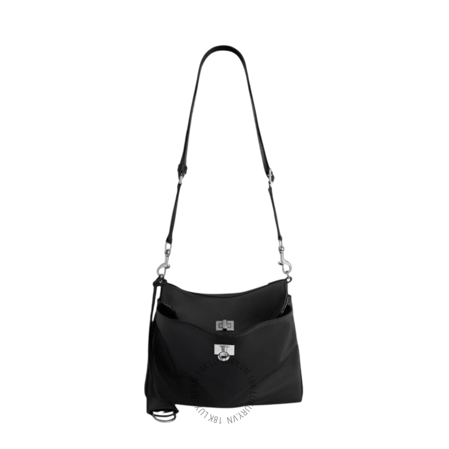 Túi Đeo Chéo Balenciaga Men's Rodeo Messenger Bag Small in Black 8275832AB6F1000 BCA073