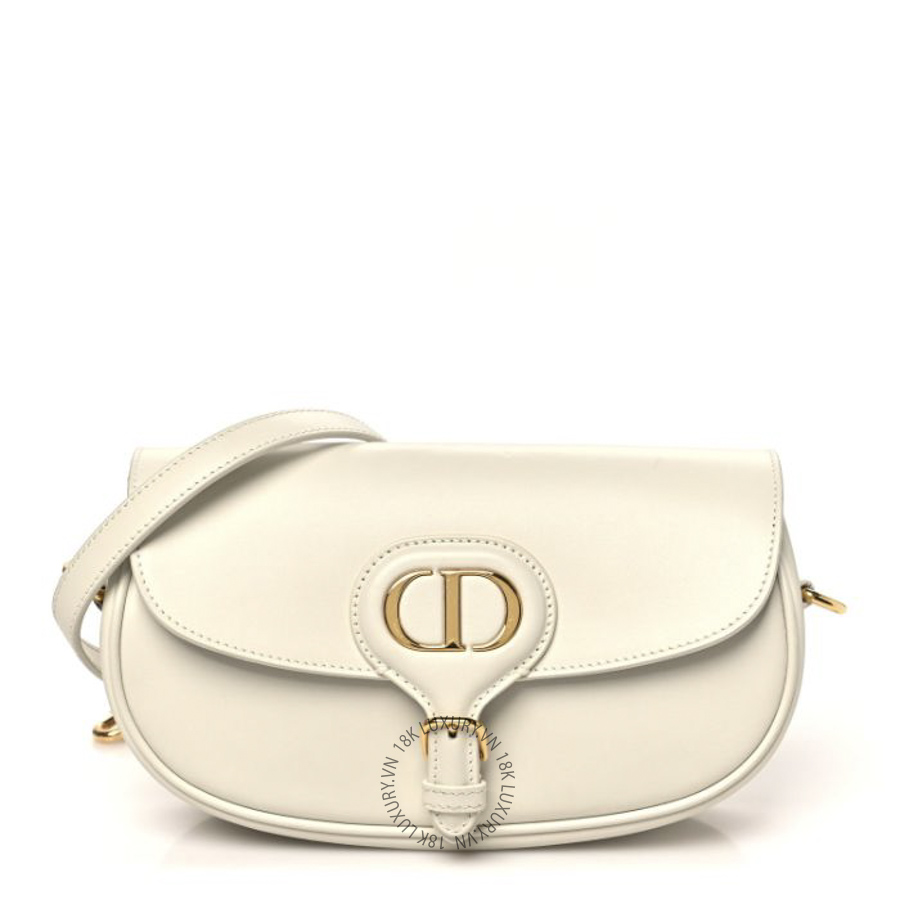 Túi Đeo Chéo Christian Dior Box Calfskin East West Bobby Bag Latte SPSS273