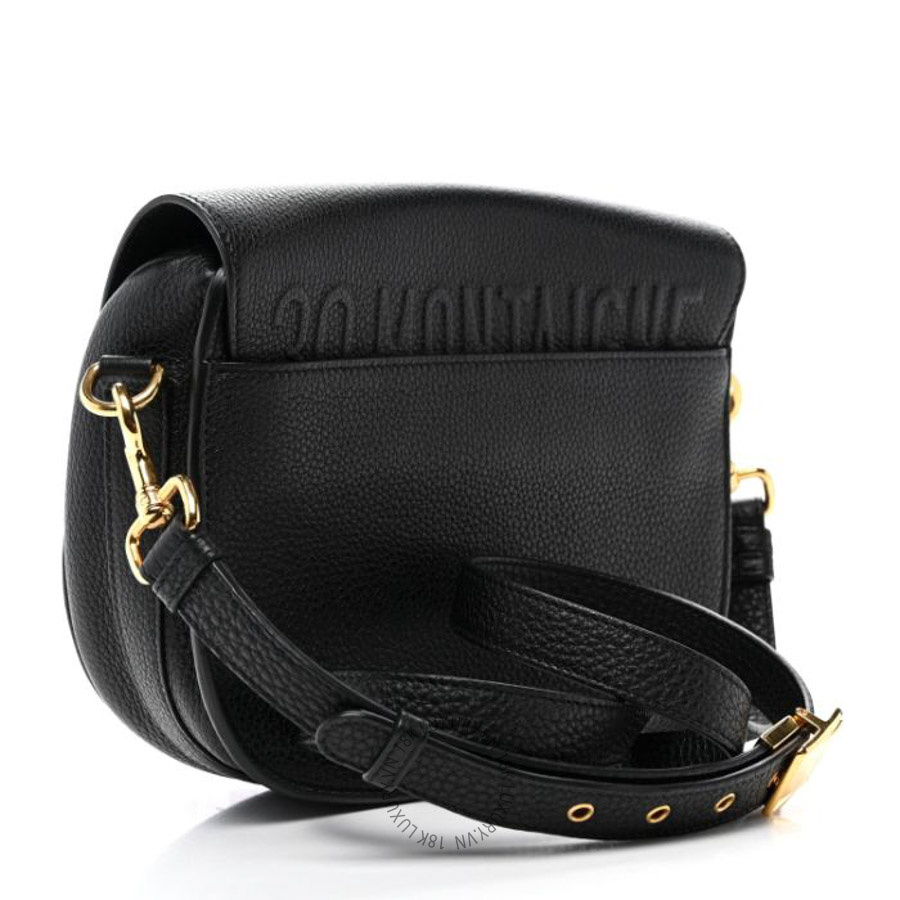 Túi đeo chéo Christian Dior Grained Calfskin Medium Bobby Flap Black DIO094