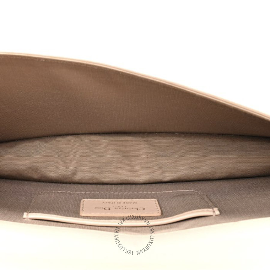 Túi Đeo Chéo Christian Dior Lambskin Cannage Lady Dior Convertible Clutch Pink SPSS156 28 Túi Đeo Chéo Christian Dior Lambskin Cannage Lady Dior Convertible Clutch Pink SPSS156