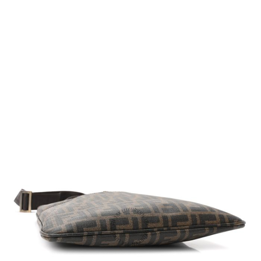 Túi đeo chéo Fendi Zucca Spalmati Messenger Bag Tobacco TFD248 8 Túi đeo chéo Fendi Zucca Spalmati Messenger Bag Tobacco TFD248