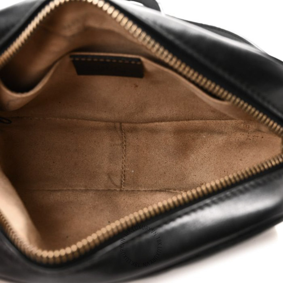 Túi Đeo Chéo Gucci Calfskin Matelasse Mini GG Marmont Chain Shoulder Bag Black GDCB525 17 Túi Đeo Chéo Gucci Calfskin Matelasse Mini GG Marmont Chain Shoulder Bag Black GDCB525