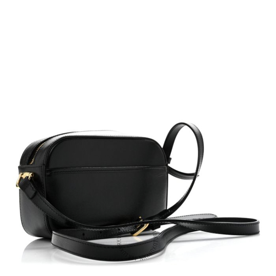 Túi Đeo Chéo Gucci Calfskin Mini Horsebit 1955 Camera Shoulder Bag Black GDCB324