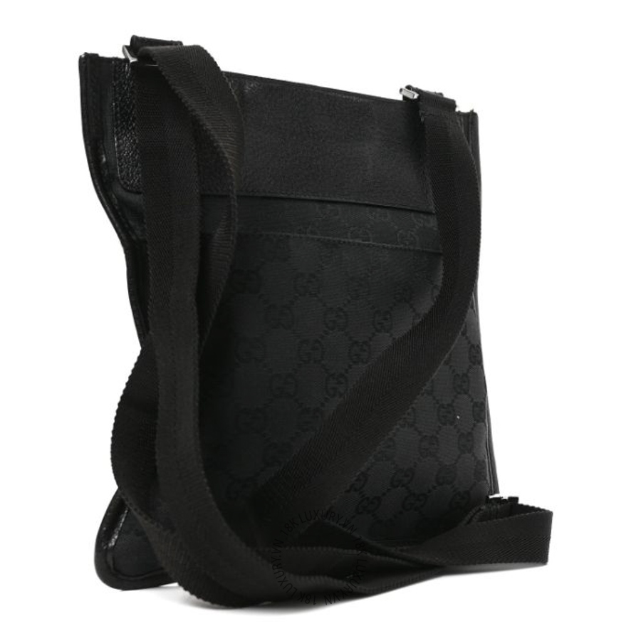 Túi Đeo Chéo Gucci GG Monogram Messenger Crossbody Bag Black GDCB345