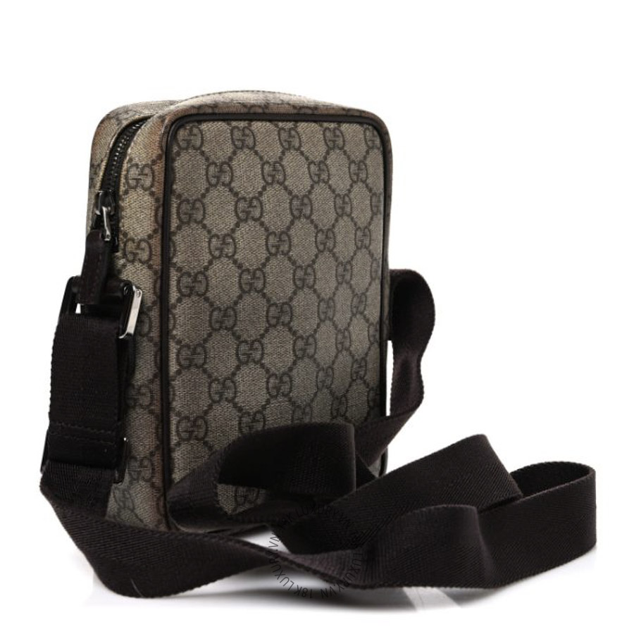 Túi Đeo Chéo Gucci GG Plus Monogram Messenger Bag Ebony GDCB709